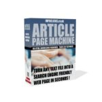 Article Page Machine