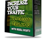 Traffic Boost News Ticker